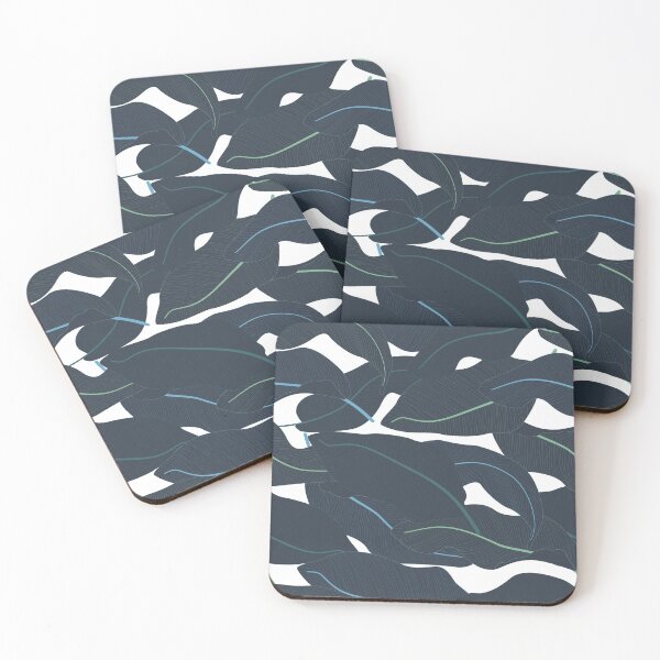 Item preview, Green & Blue Leaves designed and sold by mischellero.
