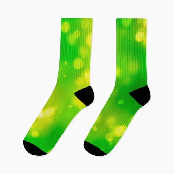 Item preview, Green and Yellow Lights Abstract Background designed and sold by RetComly.