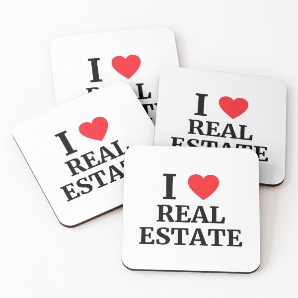 Item preview, I Love Real Estate Heart  designed and sold by Vanover Designs.