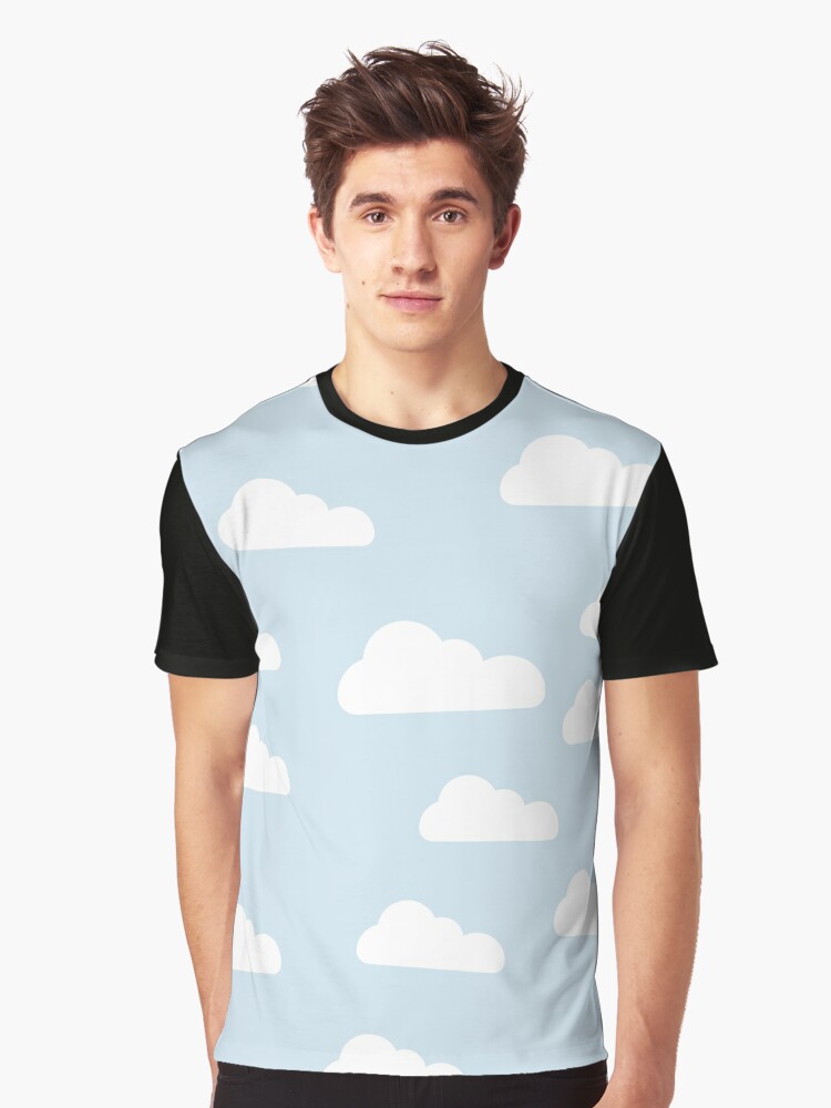 Aesthetic Clouds Seamless Patterns Cute Clouds | Essential T-Shirt