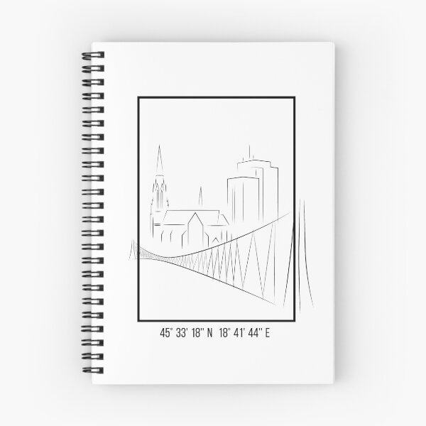 Item preview, SIMPLE CITY DRAWING | OSIJEK, CROATIA designed and sold by ilcroatia.