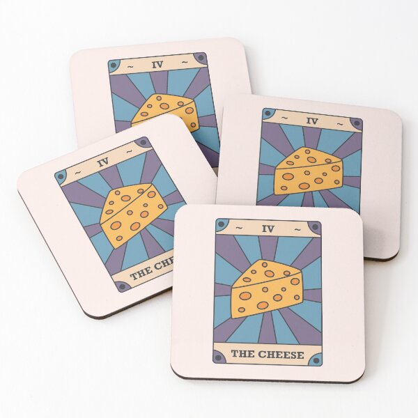 Item preview, THE CHEESE Modern Tarot Card designed and sold by TheHappyTarot.