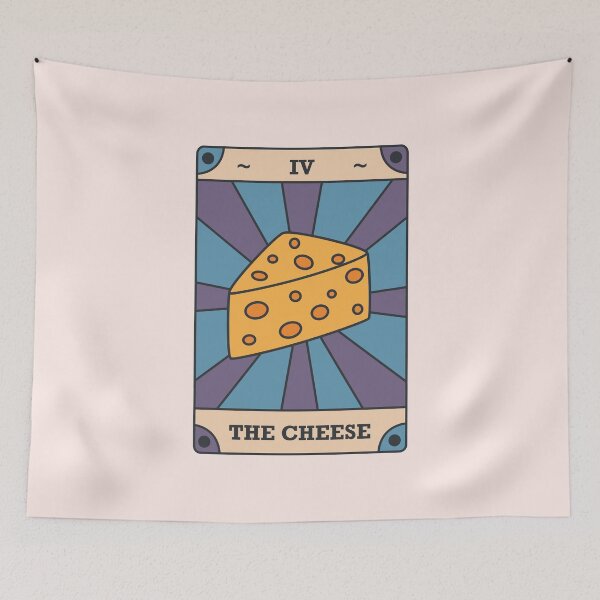 Item preview, THE CHEESE Modern Tarot Card designed and sold by TheHappyTarot.