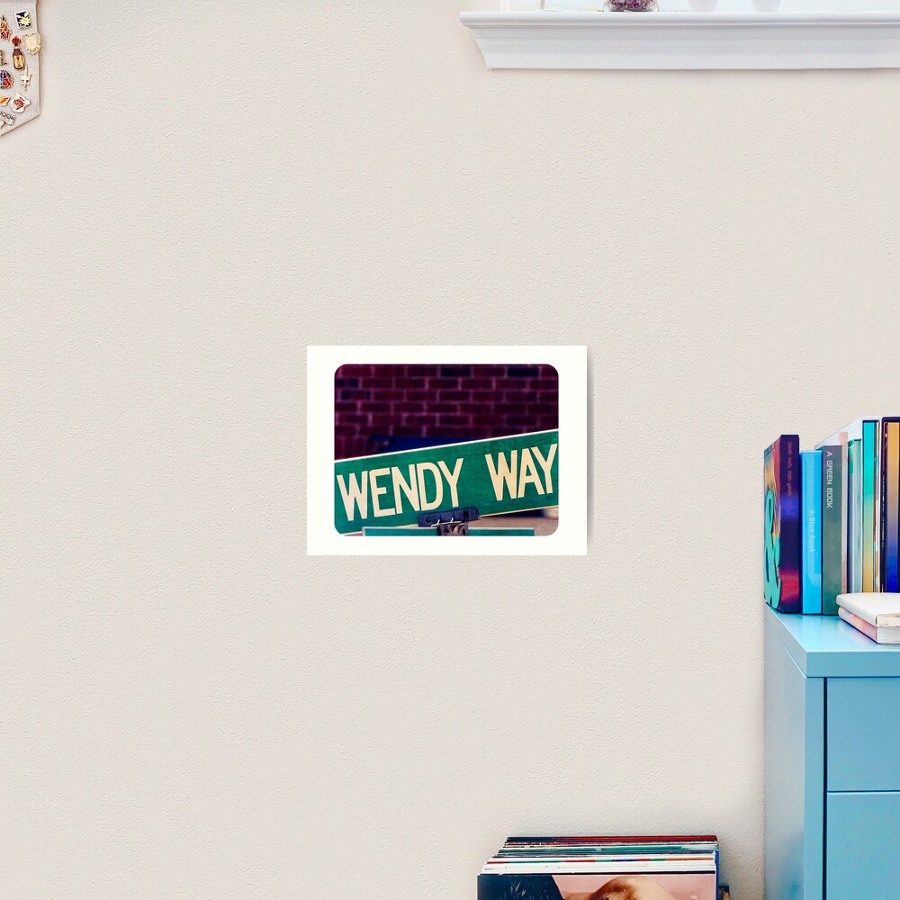 Wendy, Wendy sticker, Wendy mug Art Print