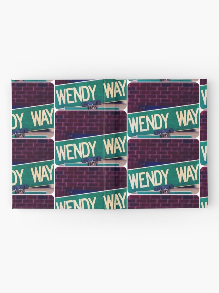 Alternate view of Wendy, Wendy sticker, Wendy mug Hardcover Journal