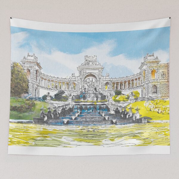 Item preview, Palace Longchamp Marseille France designed and sold by Jaqsdesign.