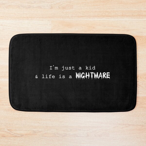 Item preview, I'm Just a Kid and Life is a Nightmare - Simple Plan, Emo, Scene, Music designed and sold by LittleBitDarker.