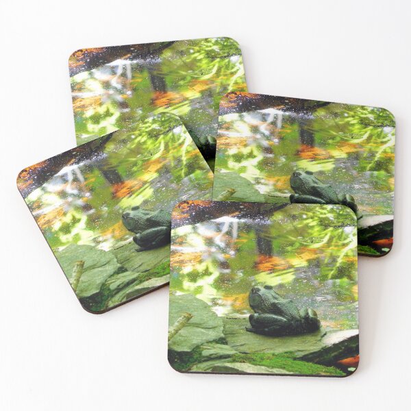 Item preview, Frog sitting on rock in water designed and sold by PowerfulPhotos.
