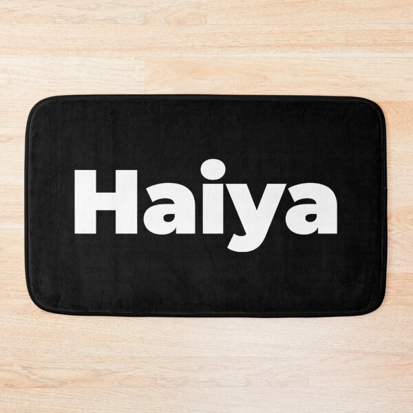 Item preview, Haiya (White) Funny designed and sold by BunnyPrinceDegn.