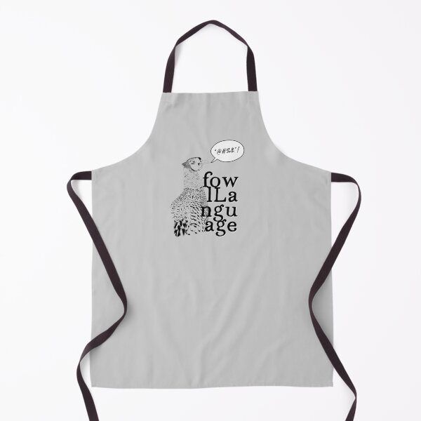 Item preview, Fowl Language!!! Black and White designed and sold by THUDcreative.