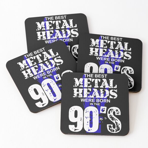 Item preview, The Best Metal Heads were born in the 90's designed and sold by ShirtheadDesign.