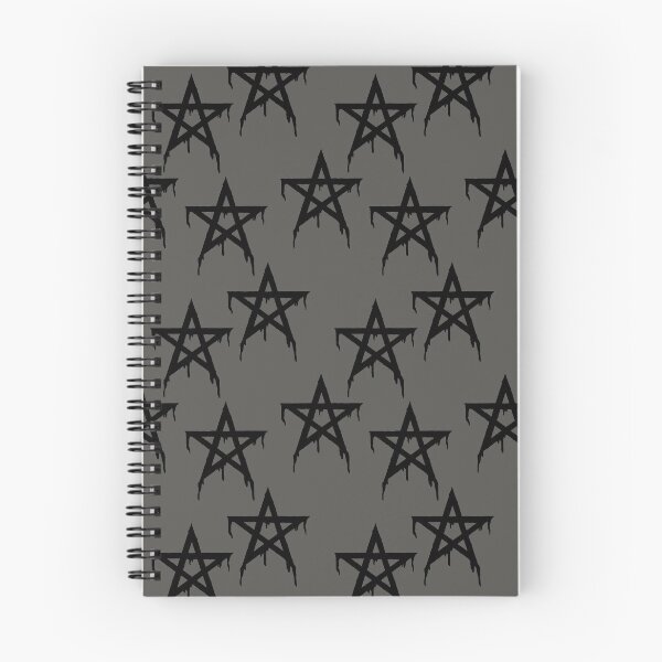 Item preview, Pentagram black repeat designed and sold by tada-leipzig.