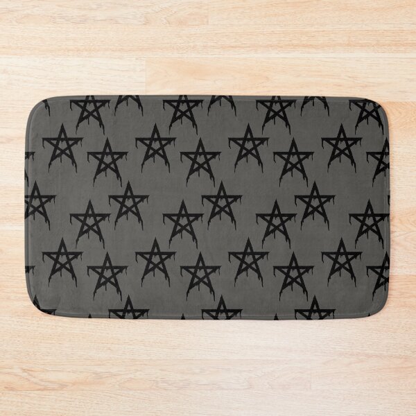 Item preview, Pentagram black repeat designed and sold by tada-leipzig.