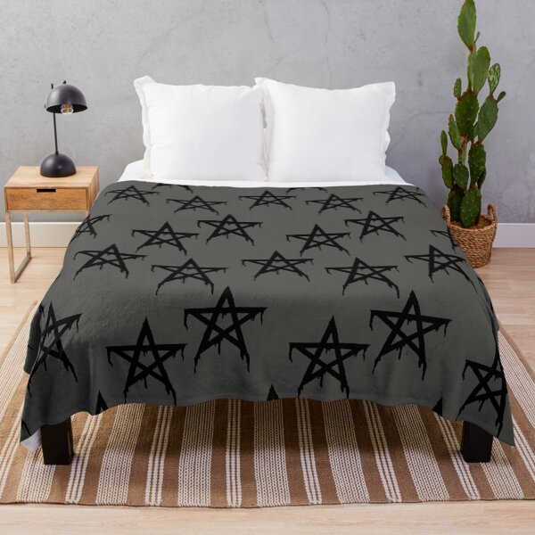 Item preview, Pentagram black repeat designed and sold by tada-leipzig.