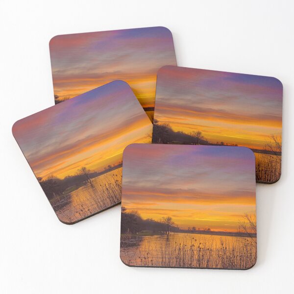 Item preview, #279 Sunset at Trent Lock designed and sold by phutball.