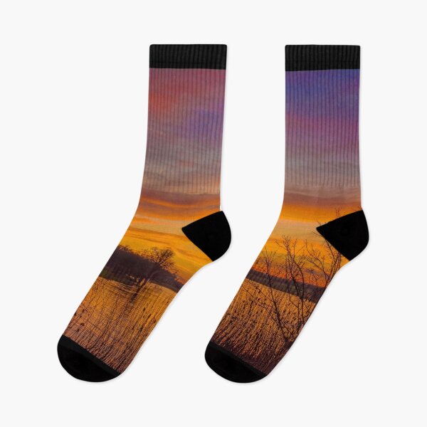 Item preview, #279 Sunset at Trent Lock designed and sold by phutball.