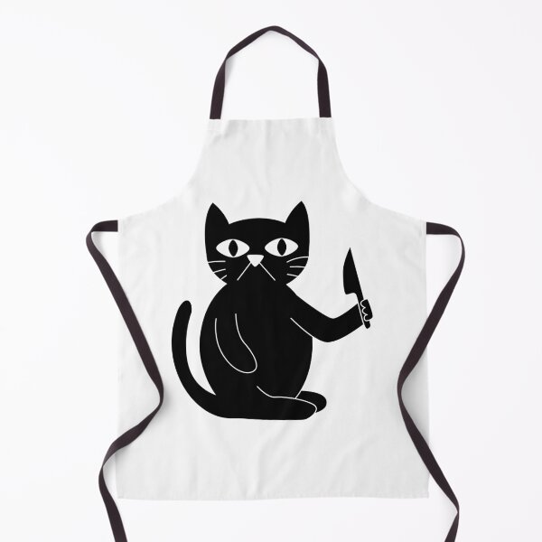 Item preview, Black Cat With Knife designed and sold by csaron92.