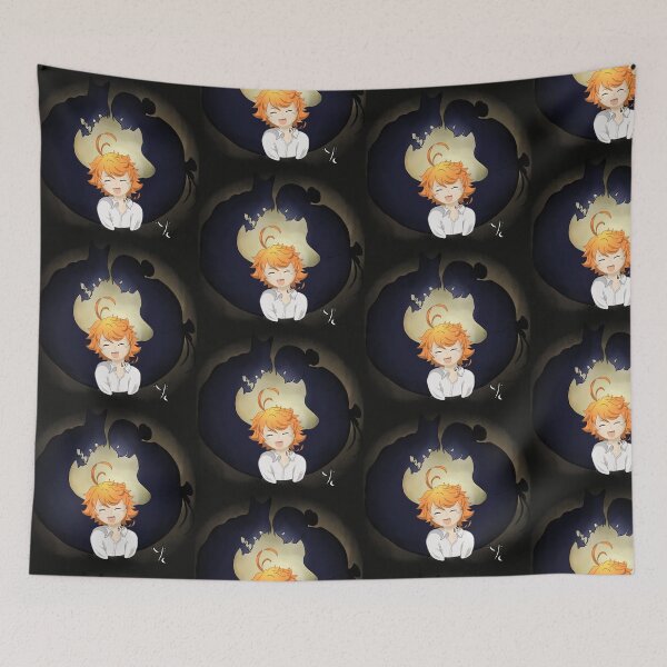 Item preview, emma the promised neverland with monster designed and sold by Yayachaton.