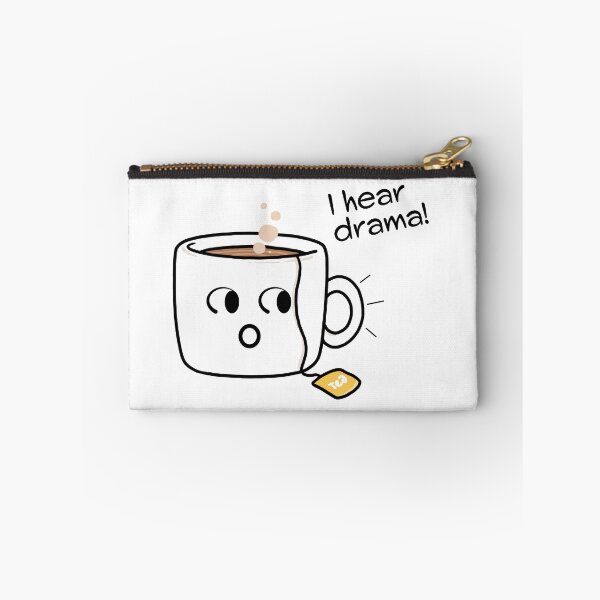 Item preview, Spill the Tea! Funny Kawaii Style I Hear Drama Design designed and sold by CuteTheShop.