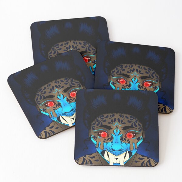 Artikelvorschau, Blaue Hannya entworfen und verkauft von funkreality.