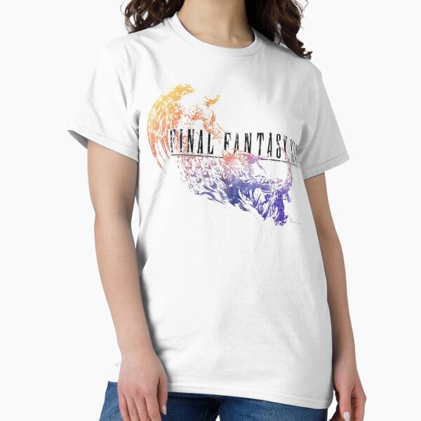 Vista previa del artículo con la obra «Final Fantasy XVI Distressed Logo», diseñado y vendido por Stebop Designs.