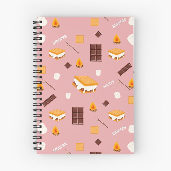 Item preview, Smores Pattern pink designed and sold by KarlyArtsy.
