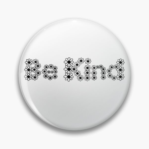 Item preview, Be Kind flower print designed and sold by madebymich.