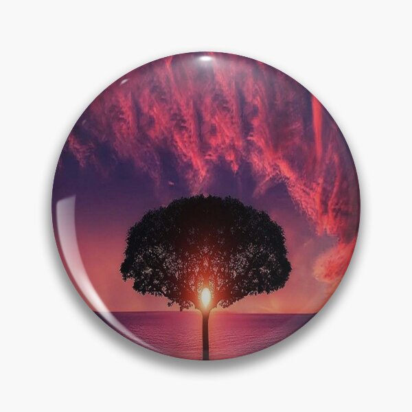 Item preview, Tree And Sunset designed and sold by BeAwosome.