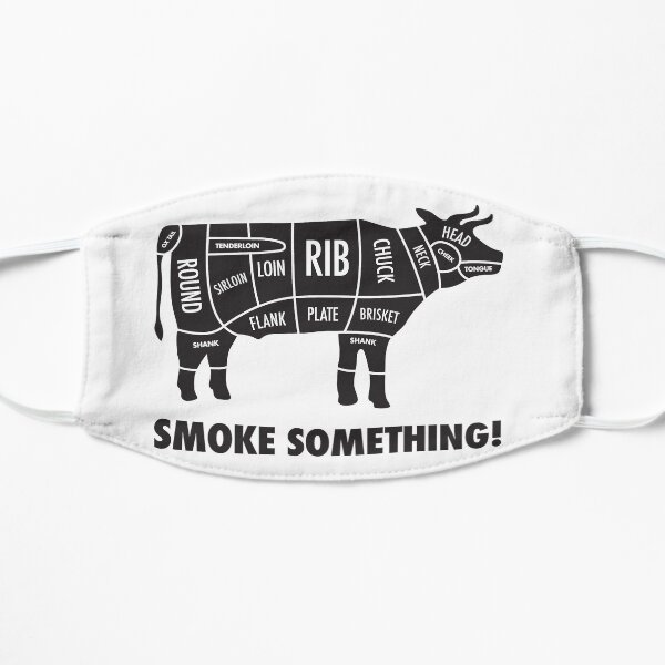 Meat Smokers Flat Mask
