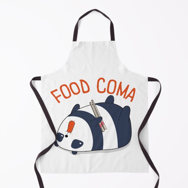 Item preview, Food Coma Cute Kawaii Panda Design designed and sold by CuteTheShop.