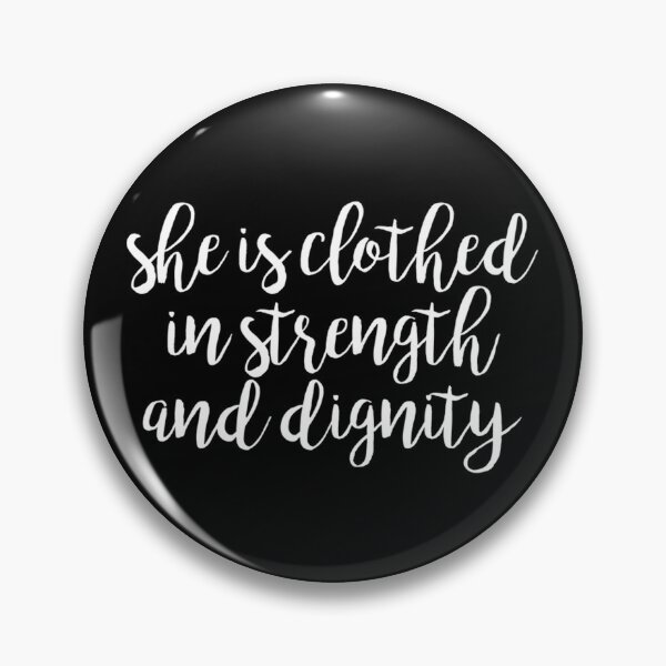Item preview, strength and dignity designed and sold by MadEDesigns.