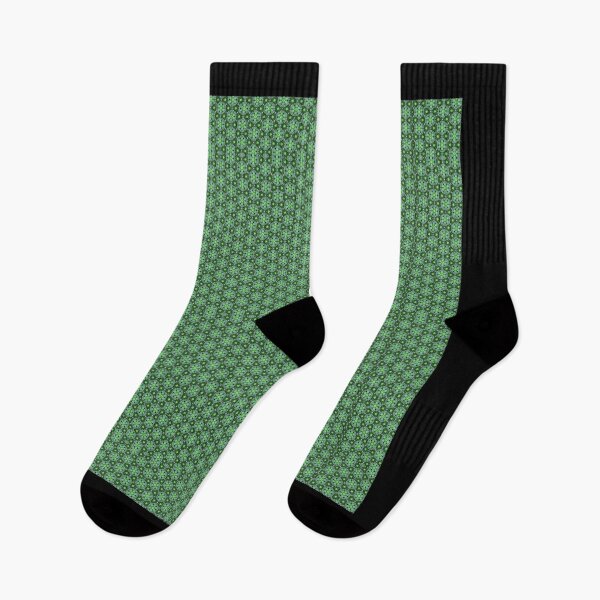 Item preview, Green abstract pattern made from a picture of a tree designed and sold by schuettelspeer.