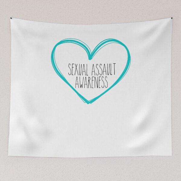 Item preview, Sexual Assault Awareness Heart Support designed and sold by NadzeyaD.