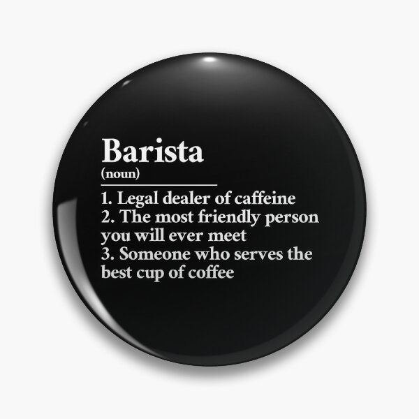 Aperçu de l'œuvre Définition amusante de barista créée et vendue par Statim.