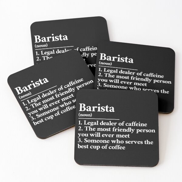 Item preview, Barista funny definition designed and sold by Statim.