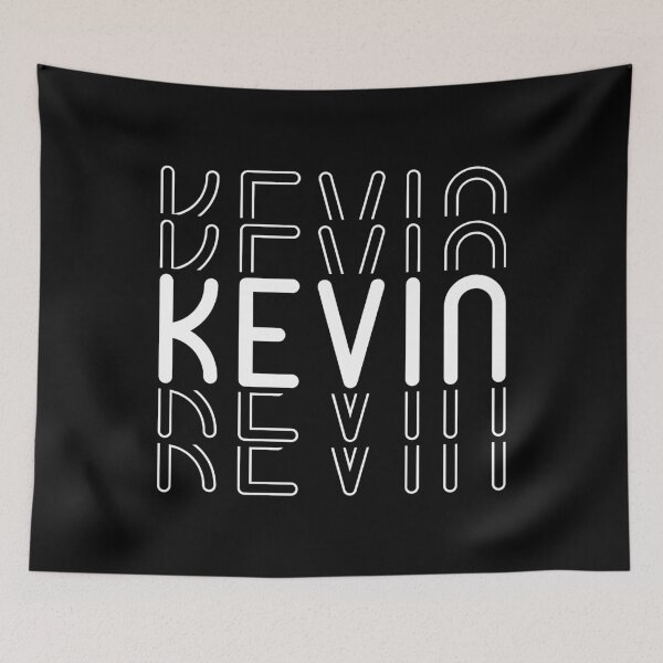 Item preview, Kevin Name in Black and White Style designed and sold by Time-is-Money.
