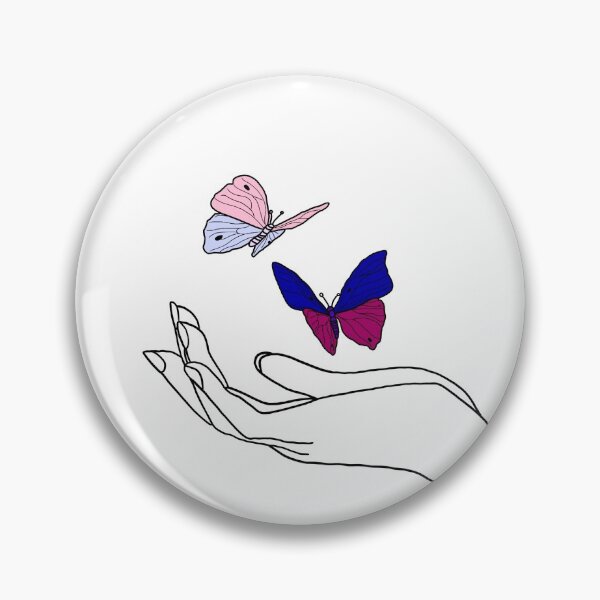 Item preview, Bisexual butterflies designed and sold by avenue-riddle.