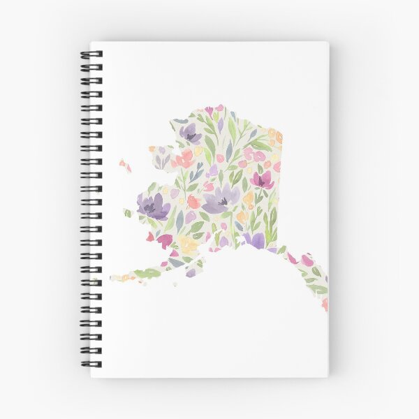 Item preview, Alaska Silhouette Florals designed and sold by randomolive.