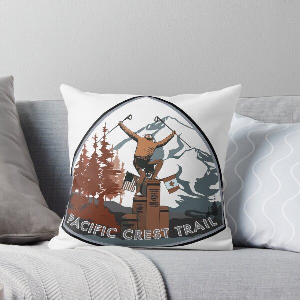Item preview, Pacific Crest Trail Monument (canadian border) designed and sold by shschoenlank.