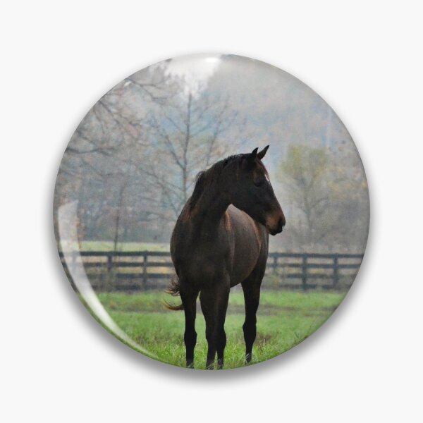 Item preview, Black Horse in the Fog designed and sold by Patrincia.