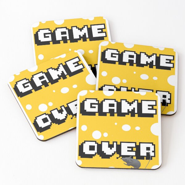 Item preview, game over humor t-shirt designed and sold by voicivoila.