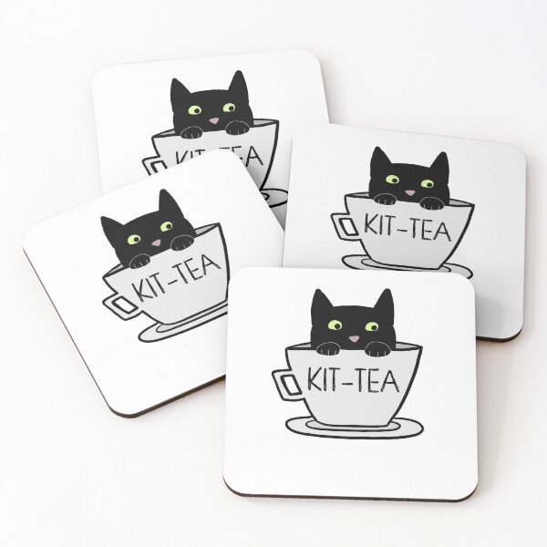 Item preview, Cat Quote, Kit-Tea, Funny Cat Lovers designed and sold by KD Merch.