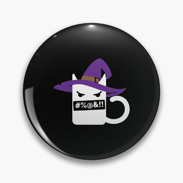 Item preview, FUNNY ANGRY WITCH CAT WITH HAT HALLOWEEN designed and sold by TheFirstOne.
