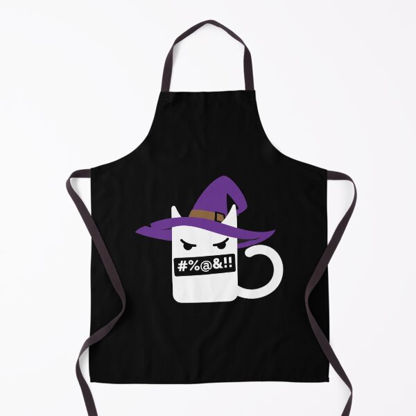 Item preview, FUNNY ANGRY WITCH CAT WITH HAT HALLOWEEN designed and sold by TheFirstOne.