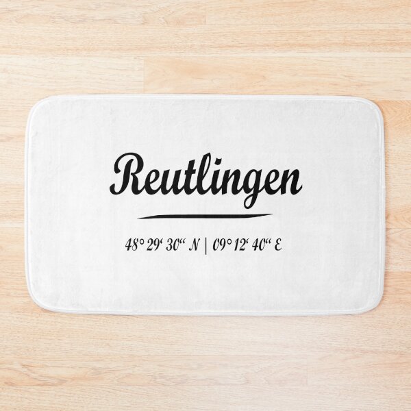 Item preview, Reutlingen with coordinates designed and sold by GeogDesigns.
