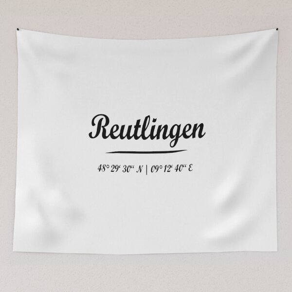 Item preview, Reutlingen with coordinates designed and sold by GeogDesigns.