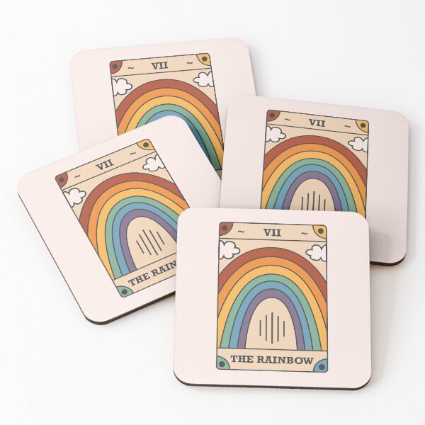Artikelvorschau, DIE REGENBOGEN-moderne Tarotkarte entworfen und verkauft von TheHappyTarot.