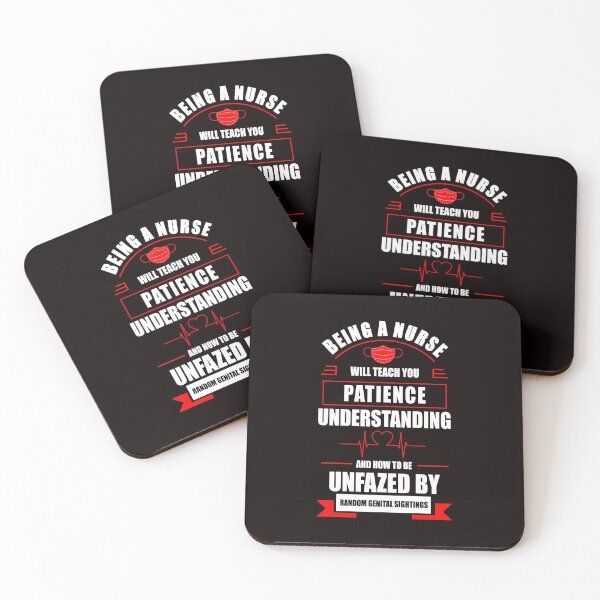 Item preview, Nurse Livelihood Merch(red) designed and sold by Wanderers'  Arcadia.
