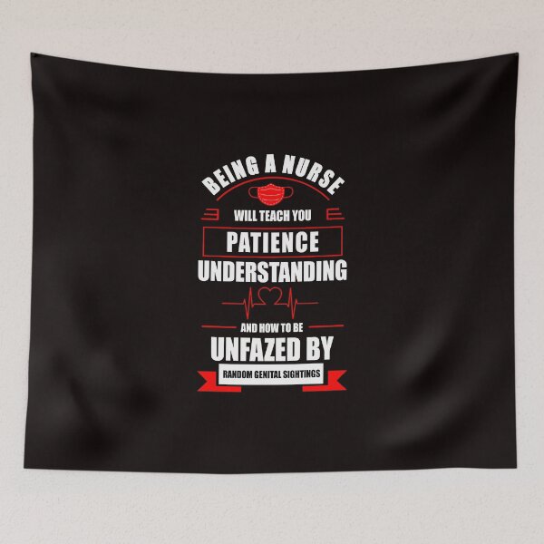 Item preview, Nurse Livelihood Merch(red) designed and sold by Wanderers'  Arcadia.