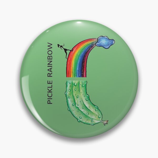 Item preview, PICKLE RAINBOW by FrankenDuo turqeese designed and sold by FrankenDuo.